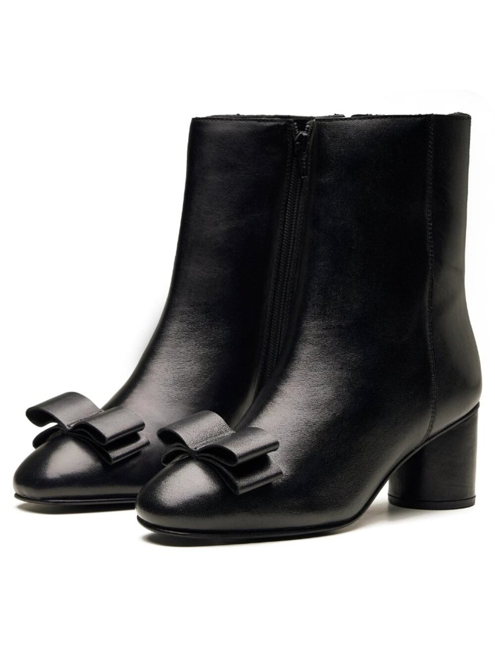 ALLONSI women's leather black boots size 6
